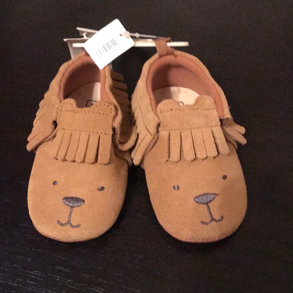 Baby Gap Brown Suede Moccasins